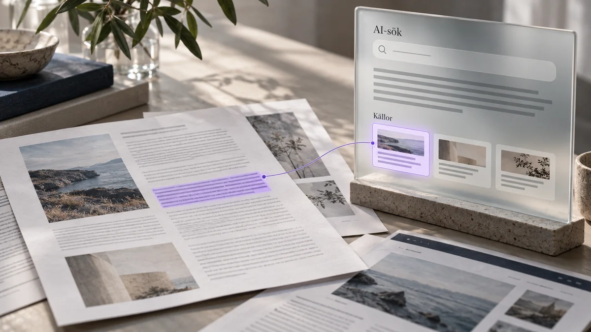Så syns du i AI-sök – praktisk guide till GEO